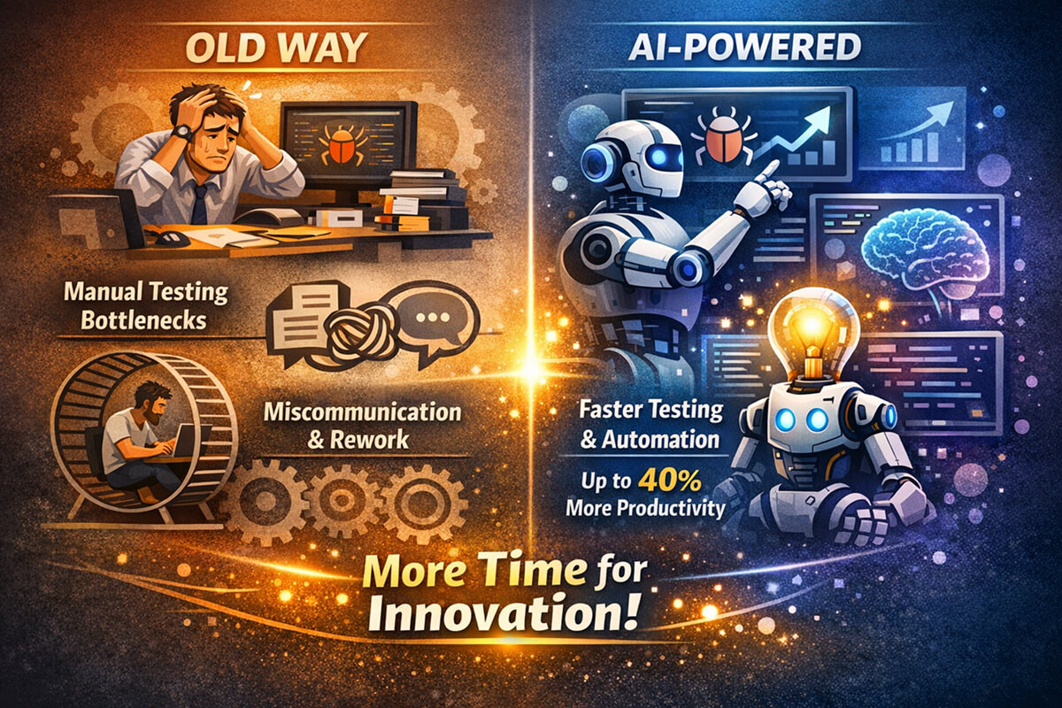 ai driven software development life cycle — developer working on code at desk - Photo by ThisIsEngineering on Pexels